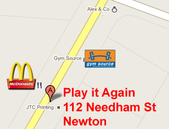 play it Again video, needham, ma