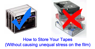 How to Store Video Tapes